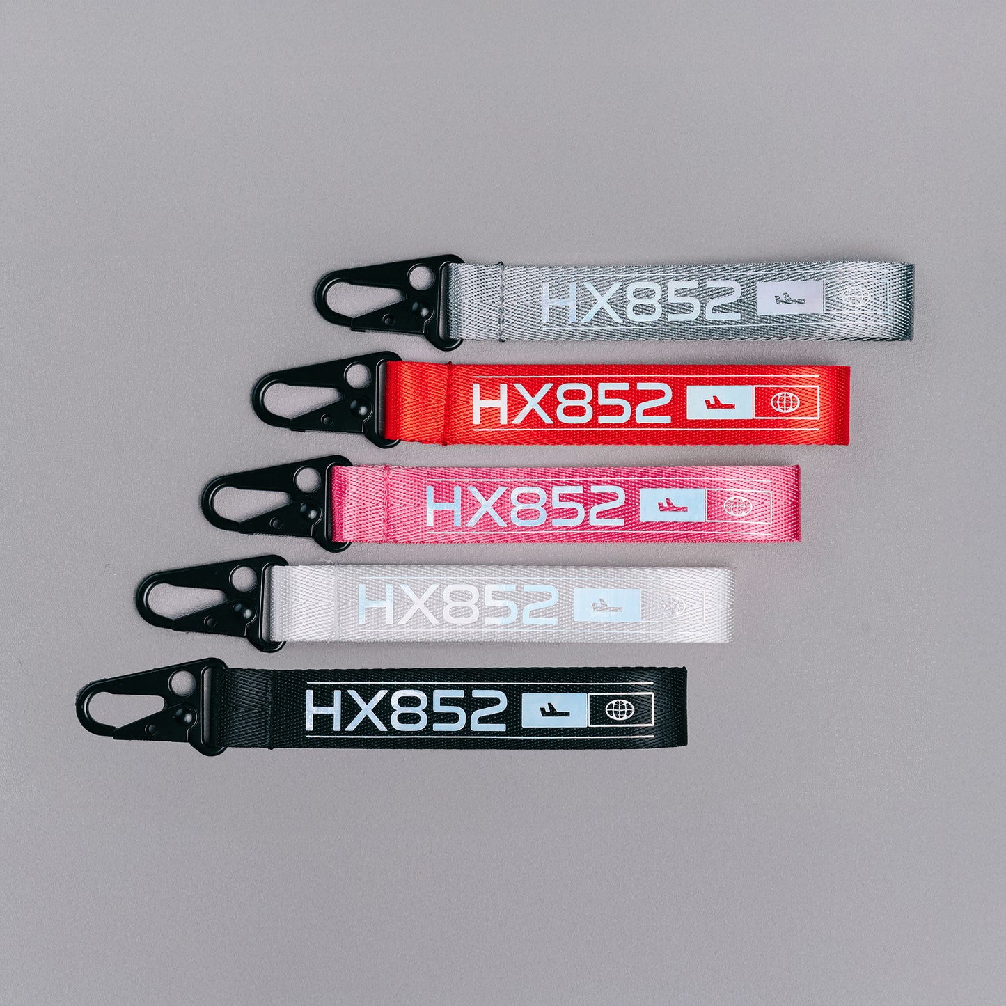 Webbing Key Chain - White 鍛面飛行掛帶 - 白色