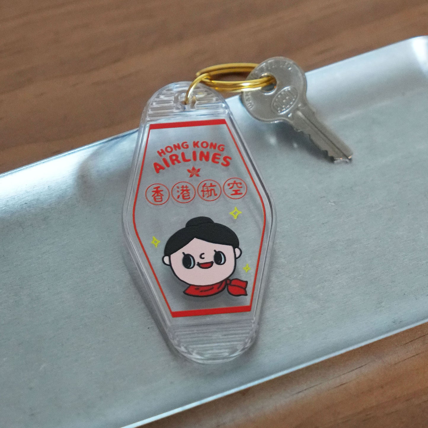 HKA Key Chain - Transparency