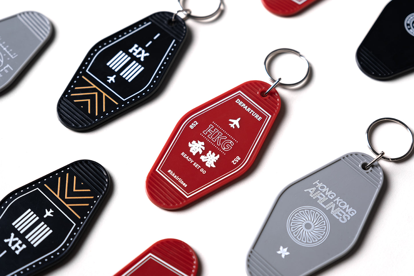 HKA Key Chain - Red 香港航空鑰匙圈 - 红色