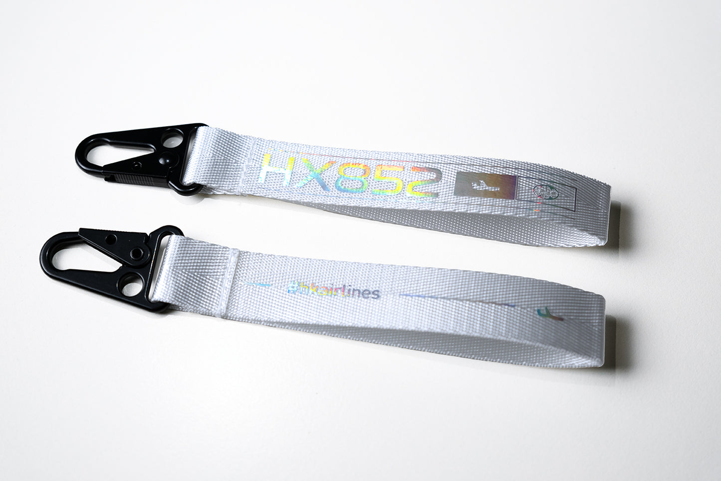 Webbing Key Chain - White 鍛面飛行掛帶 - 白色