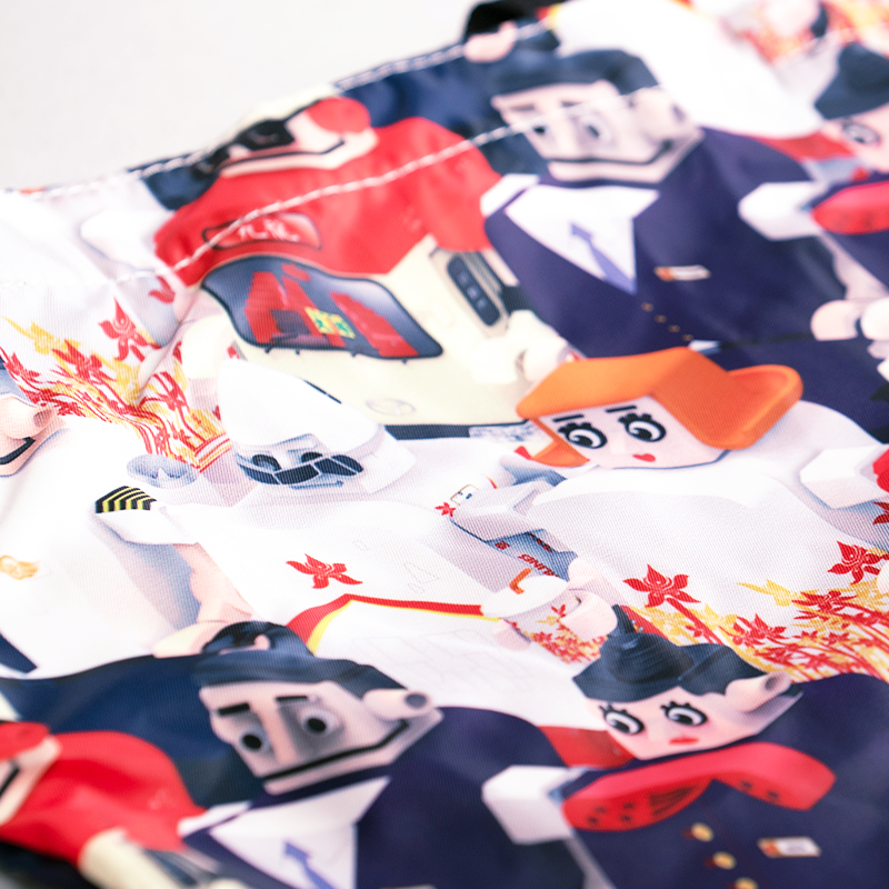 TinBot™ by Lock Lai x Hong Kong Airlines Tote Bag