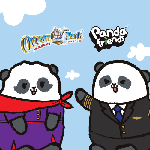 Ocean Park Panda Friends x Hong Kong Airlines collections
