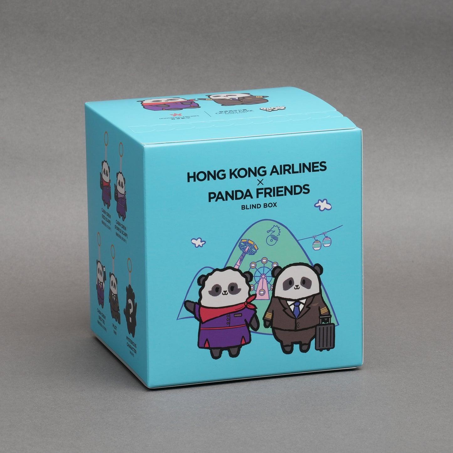 Hong Kong Airlines x Ocean Park “Panda Friends” | Surprise Flight Crew Blind Box Plush 機組人員驚喜盲盒公仔