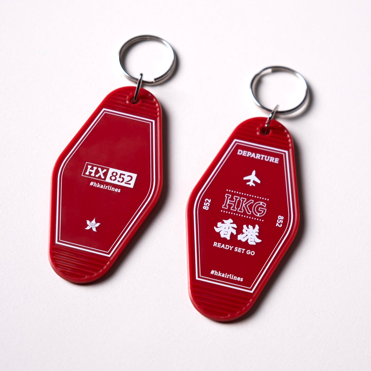 HKA Key Chain - Red  香港航空鑰匙圈 - 红色