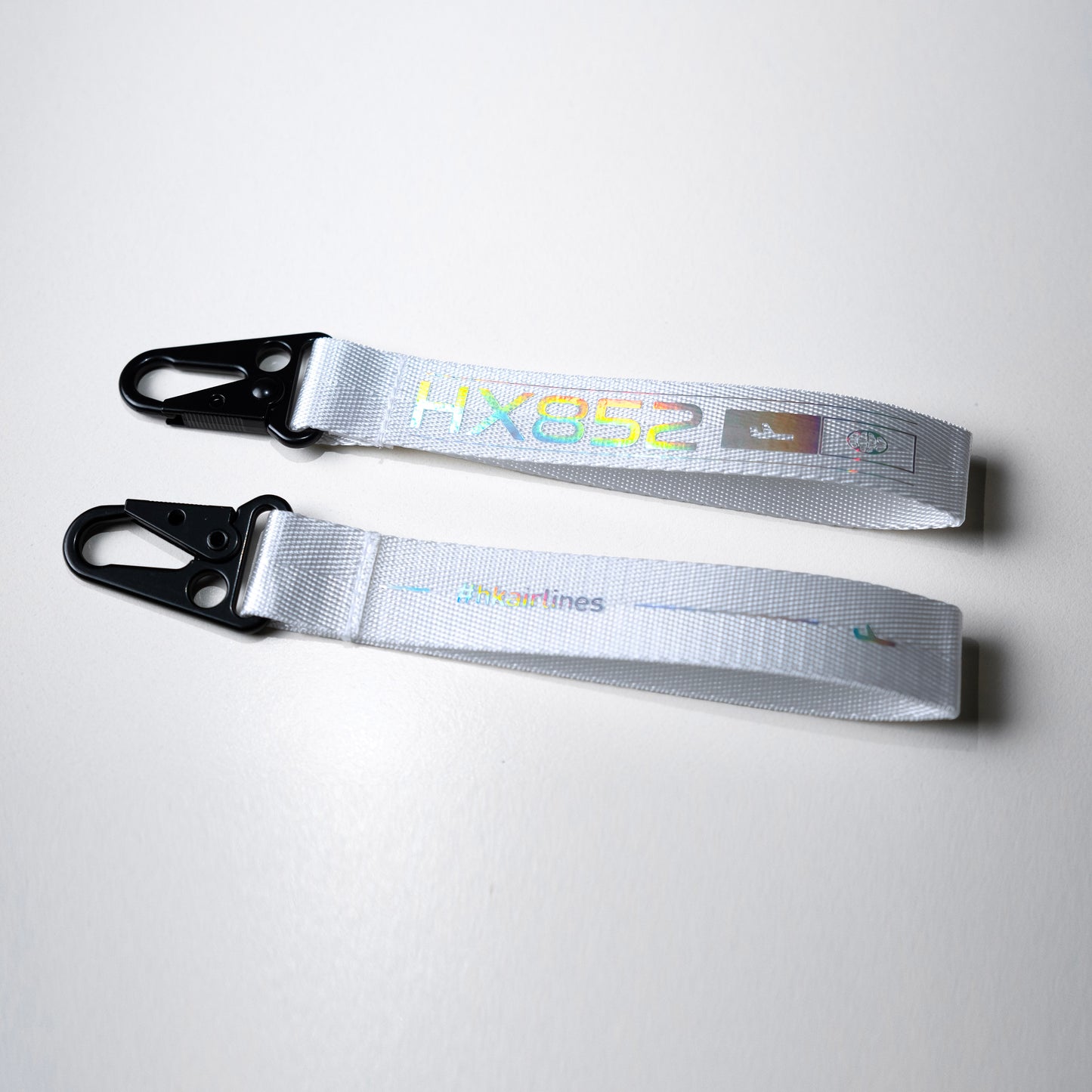 Webbing Key Chain - White  鍛面飛行掛帶 - 白色