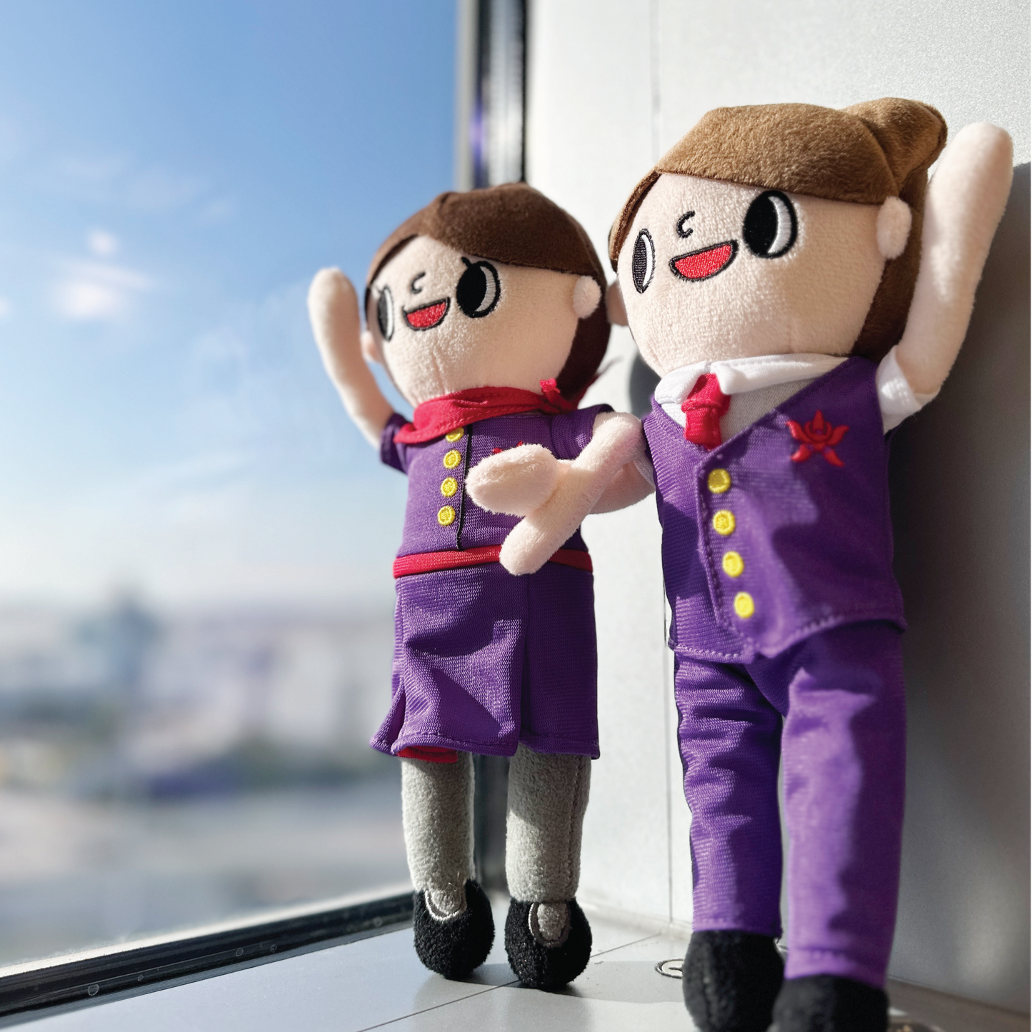 Cabin Crew Plush Set