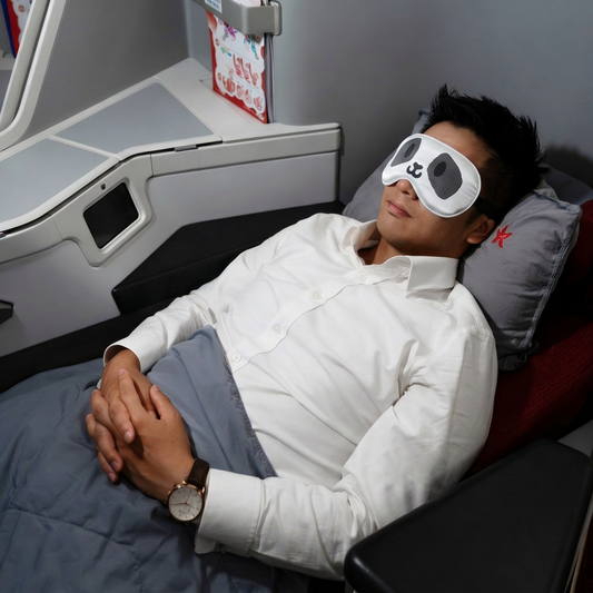 Hong Kong Airlines x Ocean Park “Panda Friends”| Sweet Dream Eye Mask "De De" 甜夢眼罩「得得」
